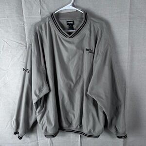 Ping Collection FedEx Vintage V-Neck Golf Windbreaker Pullover Jacket Men's XL